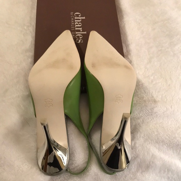 Charles David Lime Heels - Picture 3 of 3